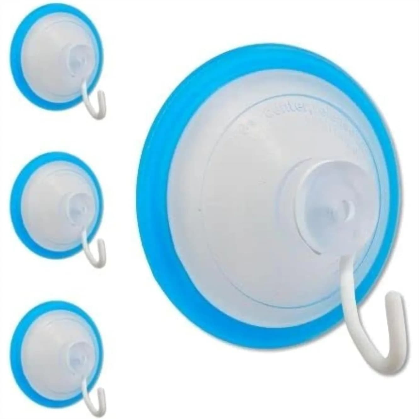 Ganci a ventosa resistenti per ghirlande, da appendere su porte in vetro, finestre, pareti doccia e piastrelle testurizzate, con potente tenuta istantanea
