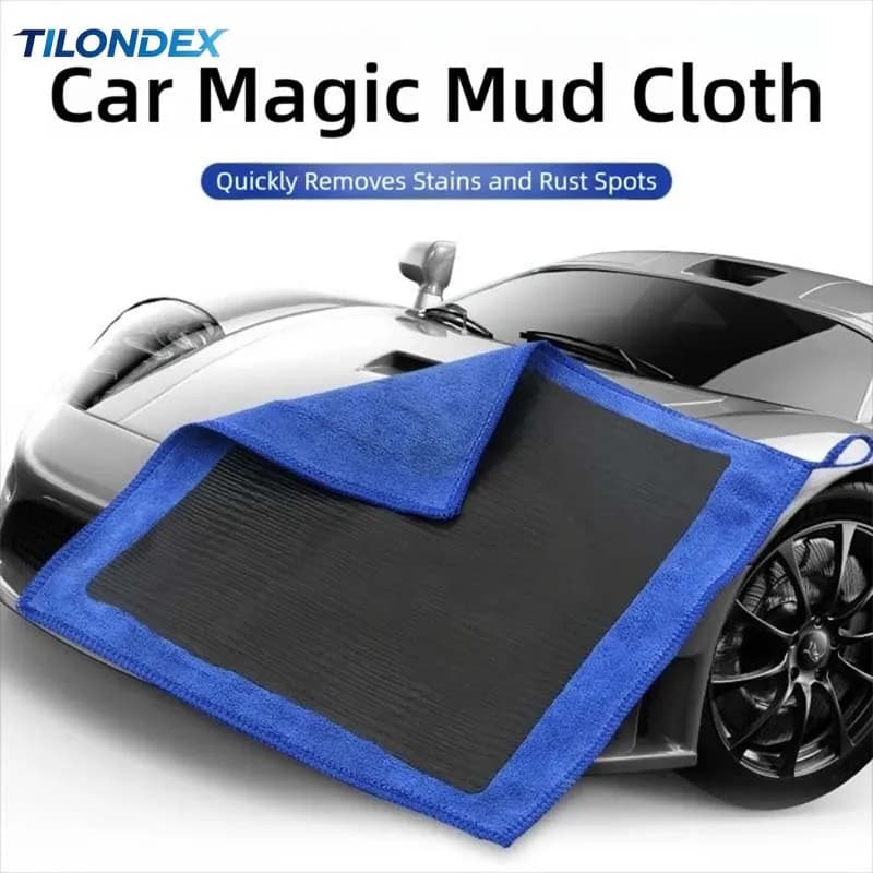Magic Clay Cloth Car Cleaning Towel Blue Clay Bar for Car Detailing Wash Tool Car Accessories