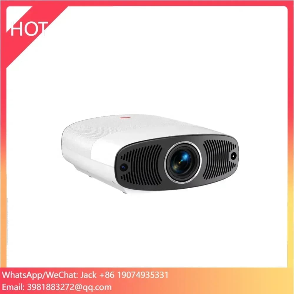 Proiettore SXZ Versione Globale Google-TV 1080P Supporto 4K Mini WiFi 6 LED Portatile con Autofocus e Correzione Keystone per Casa e Ufficio