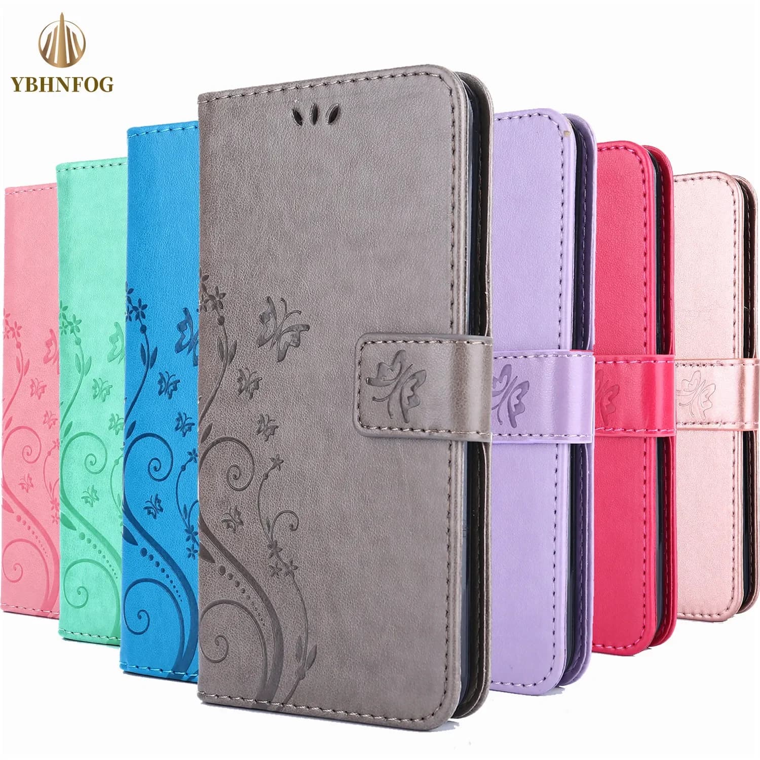 Custodia in pelle Flip per Samsung Galaxy A10 A20 A30 A40 A50 A70 A21S A41 A51 A70 A05S A04 M12 M23 Portafoglio Satnd Copertura del telefono