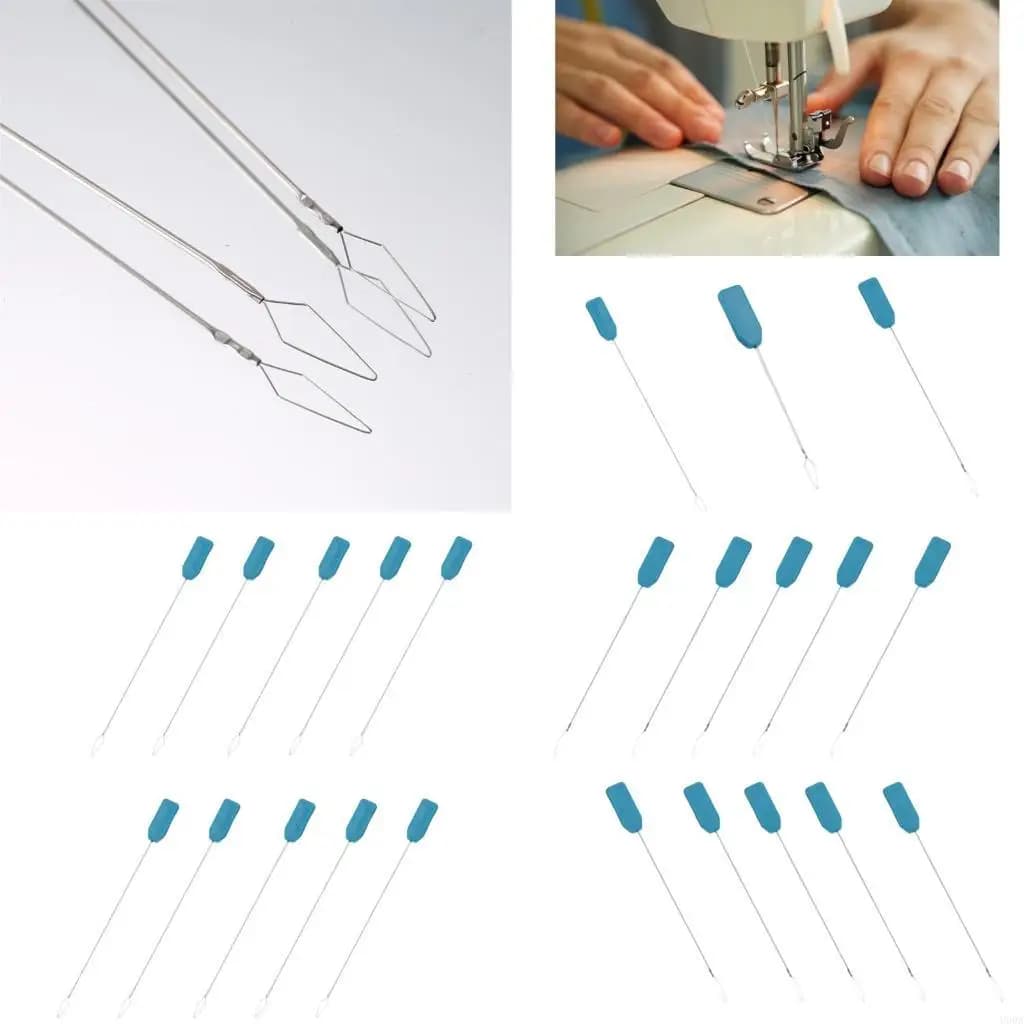 10 pezzi infila per cucire strumento inseritore per ago per macchina da cucire per sartoria
