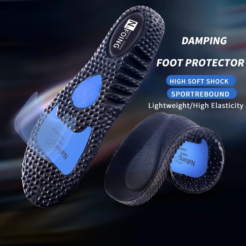 Shoe Sports Solettes Sole Shoe Absorption Deodorant Breathable Bearing Foot Race Solette Man Woman Massage Care Bearings