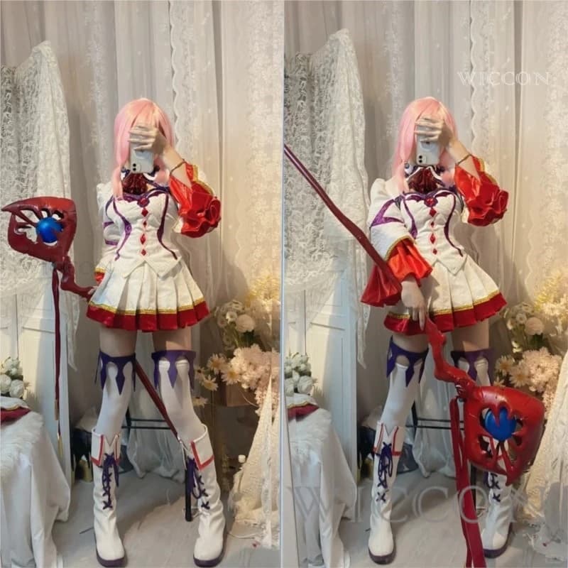 Flare Arlgrande Jioral Cosplay Anime Redo Of & Healer Fureia Costume Gorgeous Sweet Dress Role Game Clothing