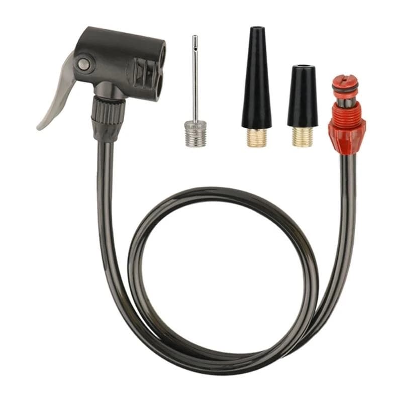 Pompa per biciclette Prolunga per tubo dell'aria Tubo di prolunga per pompa per bici Prolunga per pompa Valvole di gonfiaggio Tubo di prolunga per pompe d'aria per bicicletta