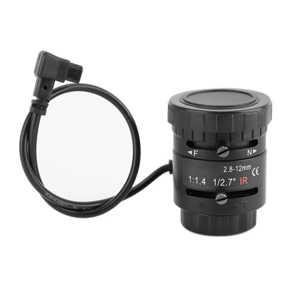 2.8-12mm Variable Focal Auto Aperture Zoom 3MP HD CCTV Security Surveillance Camera Replacement Lens