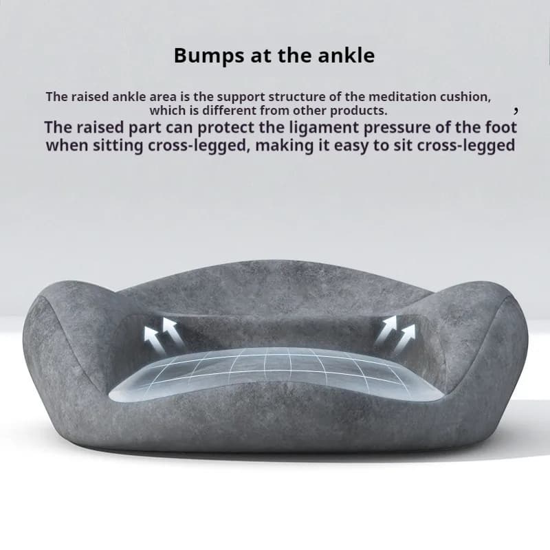 Cushion-Floor Pillow For Women Large Comfortable Meditation Cushion Foam Floor Cushion Seating For Adults-Premium Yoga Pillow