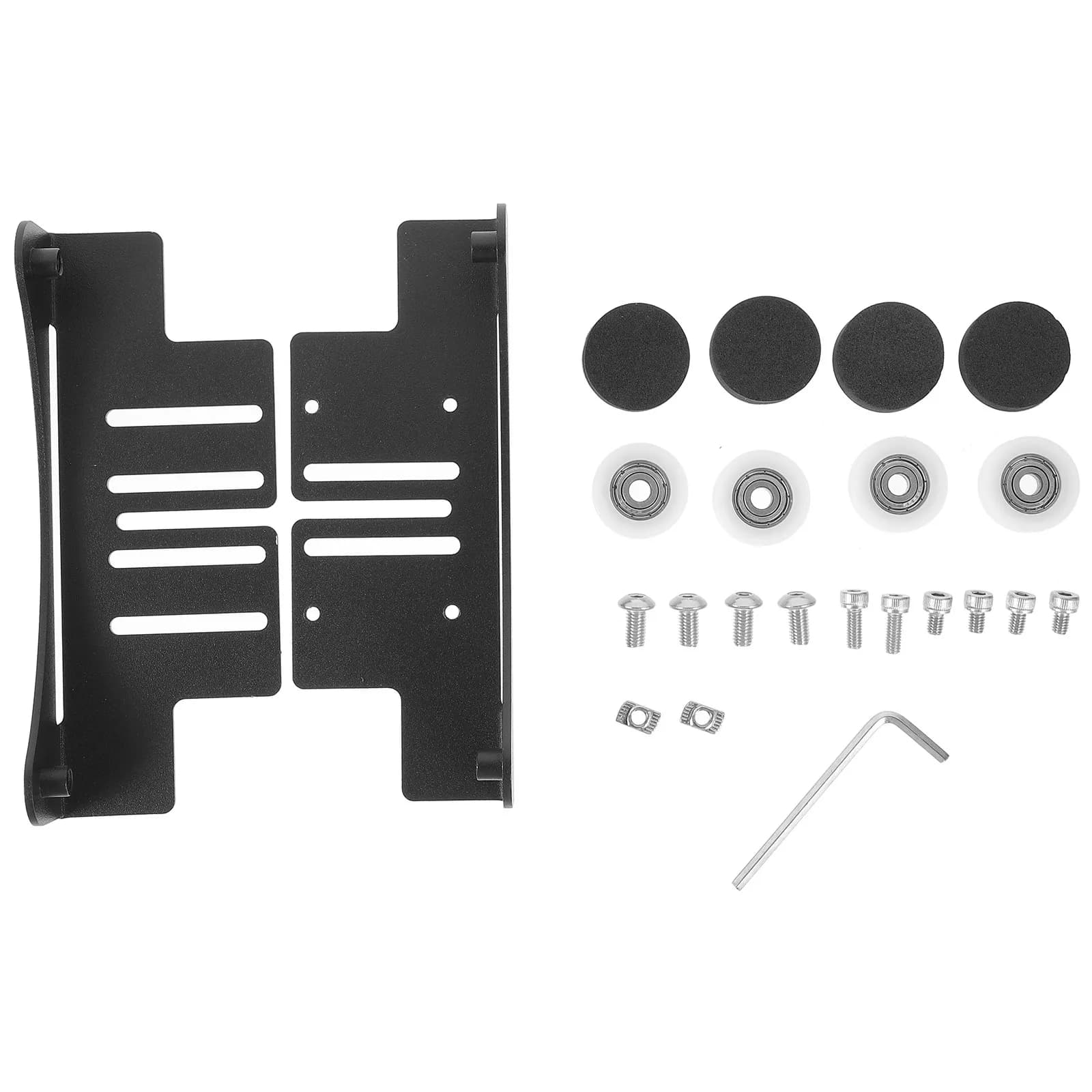 Set di Supporti Regolabili Universali in Alluminio per Bobine di Filamento 3D, per PLA, ABS, PETG, TPU