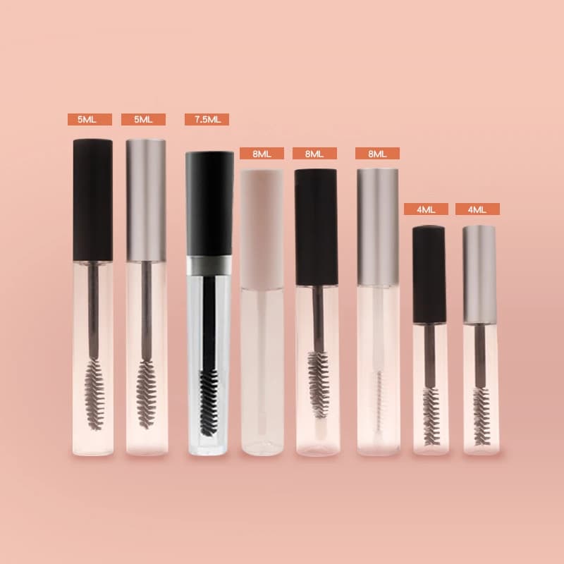 100Pcs Empty Cosmetic Packing Containers Makeup Matte Cap Mascara Tubes Eyelash Cream Refillable Bottle