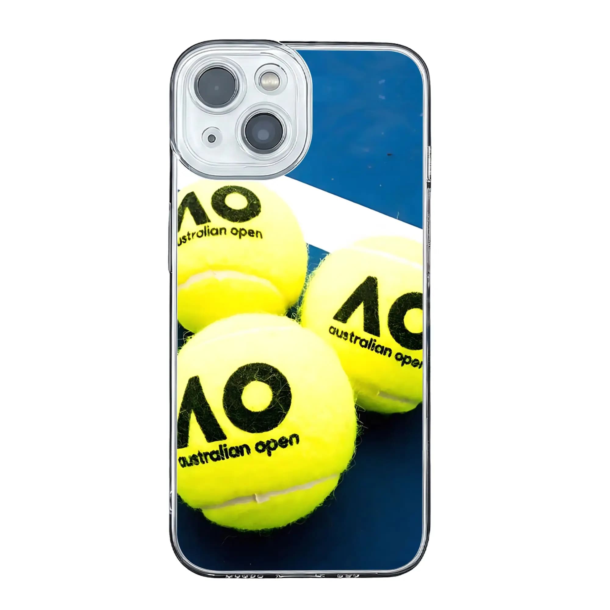 yellow tennis balls australian open anti-collision Phone Case for IPhone 17 16 15 14 13 12 11 Pro Max Cover