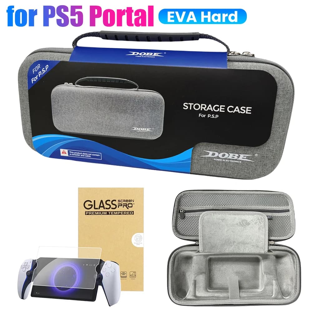 Borsa EVA per PS5 Portal custodia da viaggio borsa custodia protettiva per PS Portal per Sony PS5 PlayStation5 accessorio portale