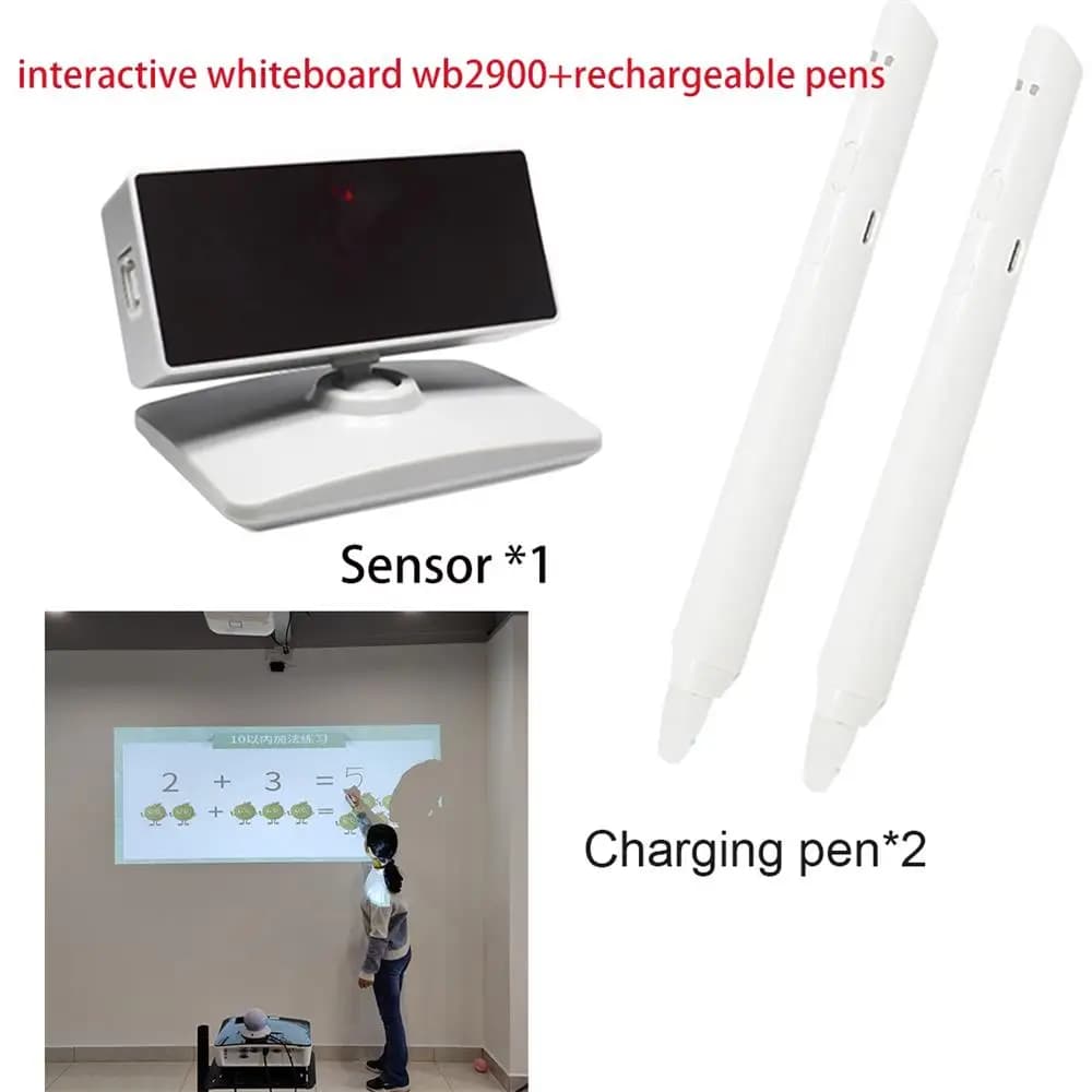 Eccellente 300 punti Touch Screen interattivo a infrarossi lavagna Protable Electronice Digital Smart Board Connect proiettore per PC