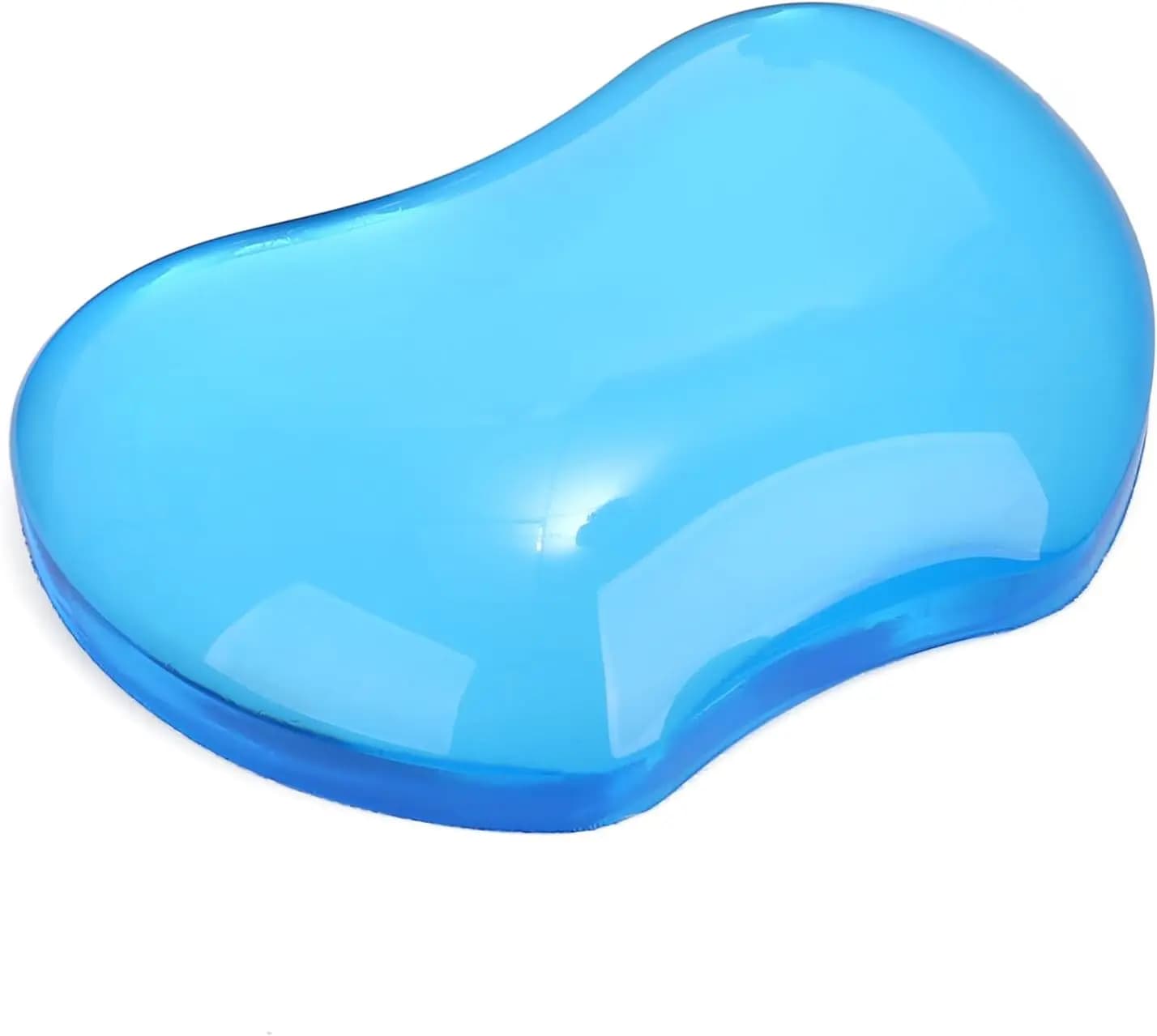 Poggiapolsi in Gel di Silicone per Mouse da Ufficio e Laptop - Ergonomico, Confortevole, Allevia il Dolore