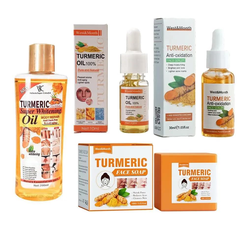 Siero whitening face to the curcuma serum antioxidant to the curcuma serum concealer dark spots face illuminates soap to curcuma oil