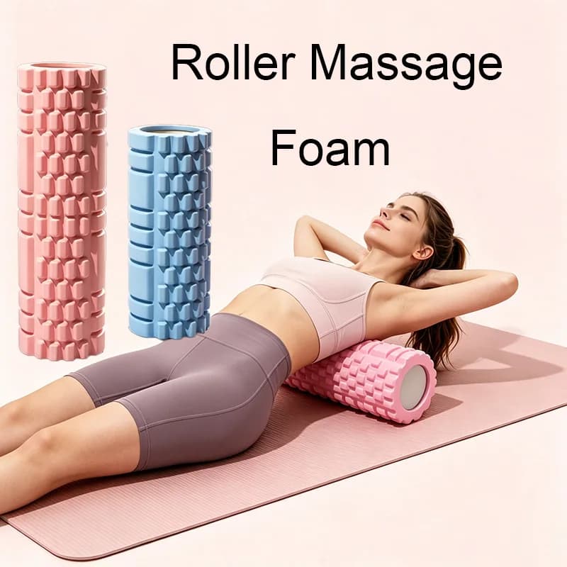 30CM Yoga Roller Massage Foam Myofascial Release Roll Gym Foam Roller Foam Sports Roller Gym 10cm Fitness YJZ01