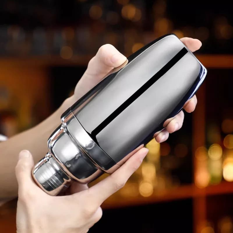 Nuovo shaker per cocktail professionale in acciaio inossidabile per barista, tazza di vino, mixer per cocktail, set da bar per shaker per cocktail Martini