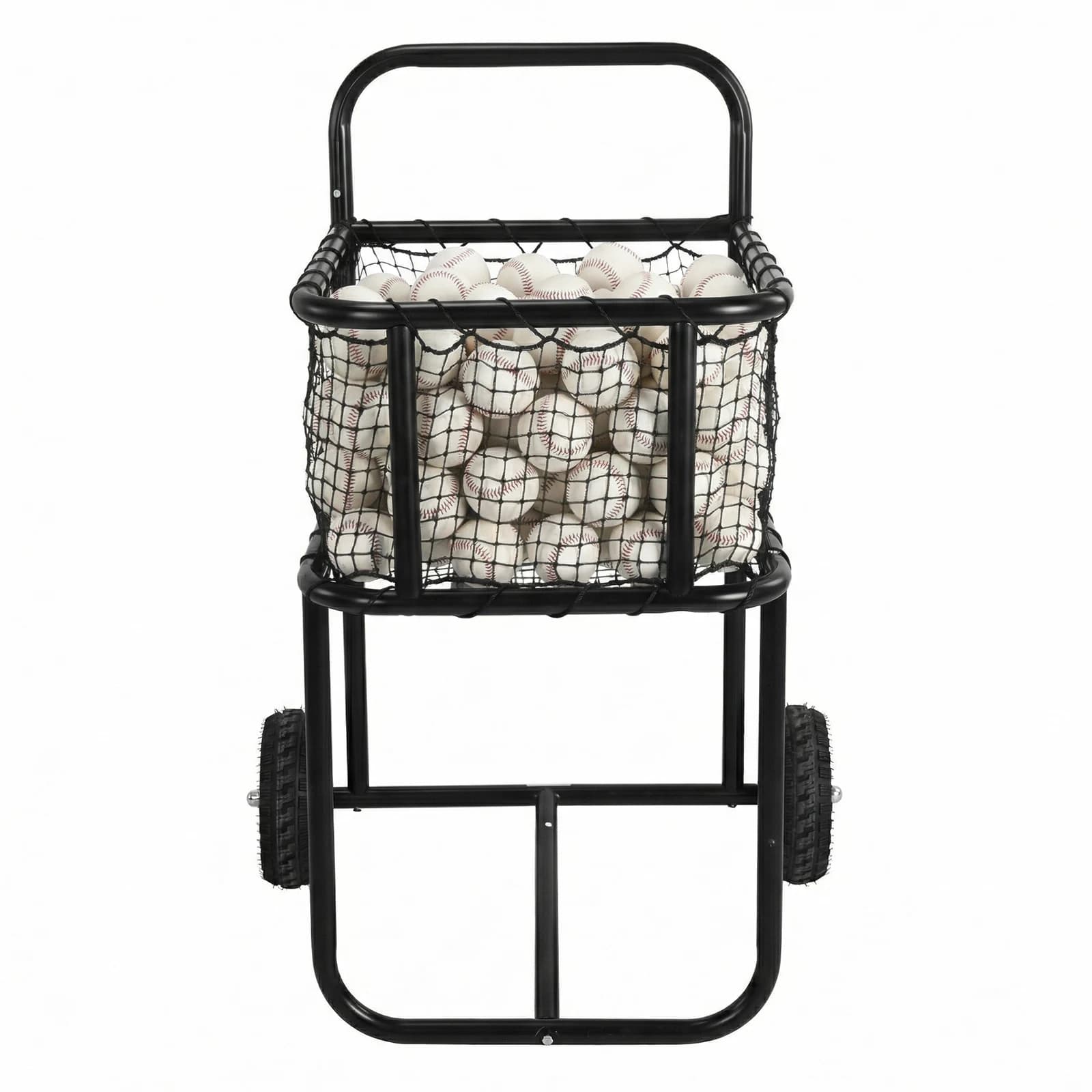 Cesto Portatile per Palline da Tennis con Ruote, Contiene Centinaia di Palline, Adatto per Softball, Pickleball e Baseball