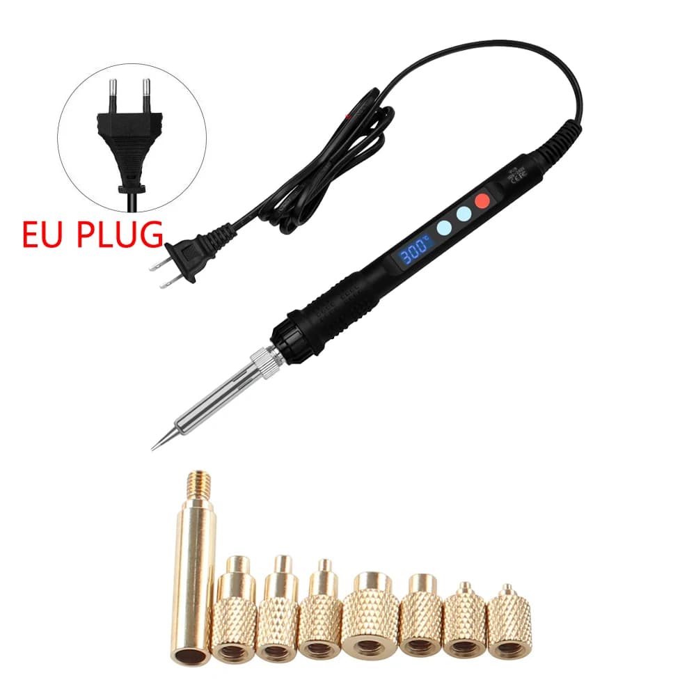 Saldatore LED 900M 936 per inserti a caldo stampati in 3D con dadi a caldo M2 M2.5 M3 M4 M5 M6 M8 per accessori stampante 3D