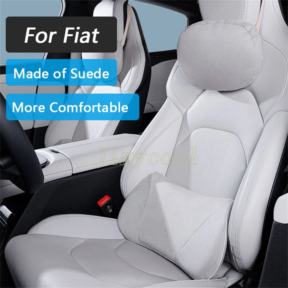 Per Fiat 500 500L 500X Tipo Punto BRAVO Stilo panda Seggiolino auto Memory Foam Cuscino lombare Cuscino Interno Poggiatesta Accessorio