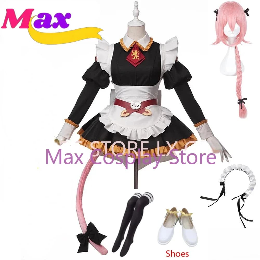 Max FGO Rider Astolfo Costume Cosplay Dress Woman Fancy Dress Uniform Halloween Carnival Dress Custom Size