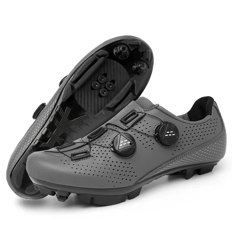 Scarpe da ciclismo MTB per uomo Scarpe da ginnastica per bici da cross Tacchetti da corsa Calzature per mountain bike