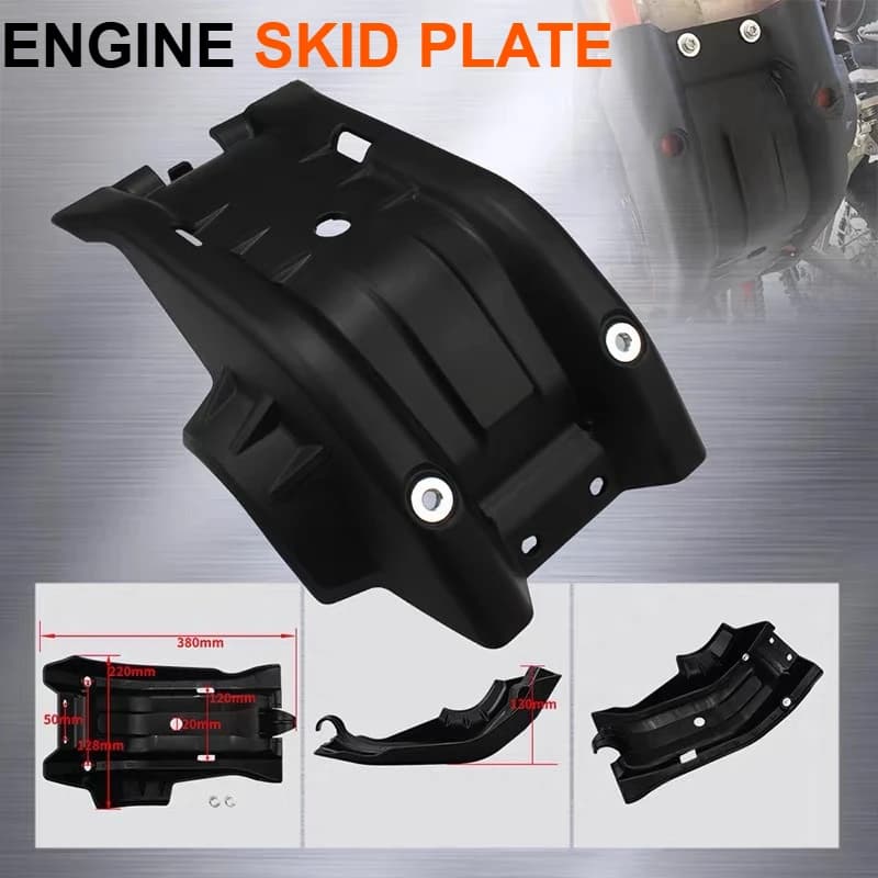 Motocross For KTM Husqvarna Engine Guard Chassis Protection Cover EXC-F FE 350 250 2017-2019 Racing Skid Plate Motorcycle Parts