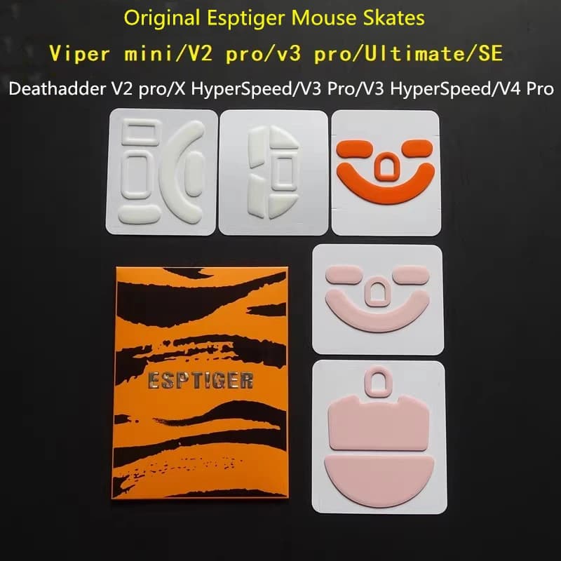 Esptiger ICE V2 Arc 1 2 for Razer Viper Ultimate Mini Deathadder V2 X V3 Hyperspeed V4 Pro PTFE Glide