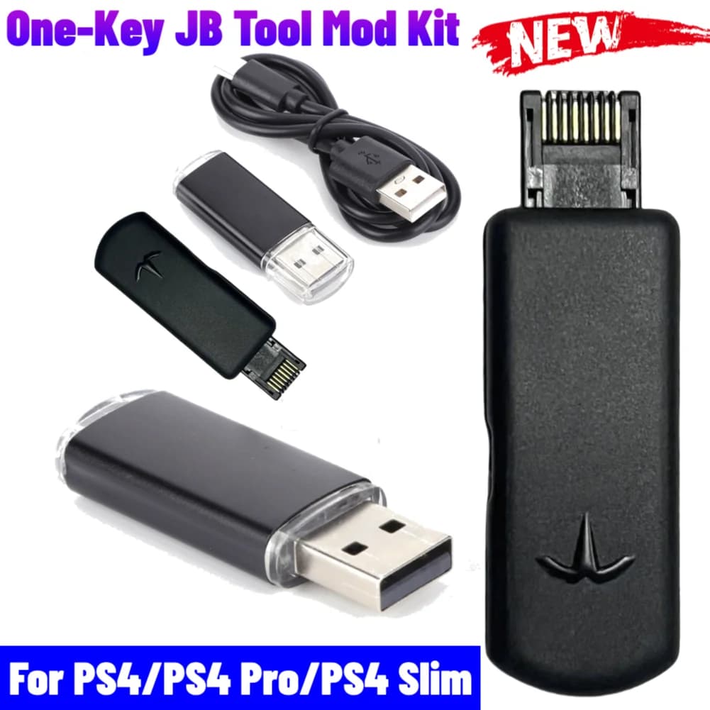 NEW JB instrument mod set to a USB Dongle key with Ethernet cable kit type C JB USB adapter for PS4/Pro/Slim FW 9.0-11.0