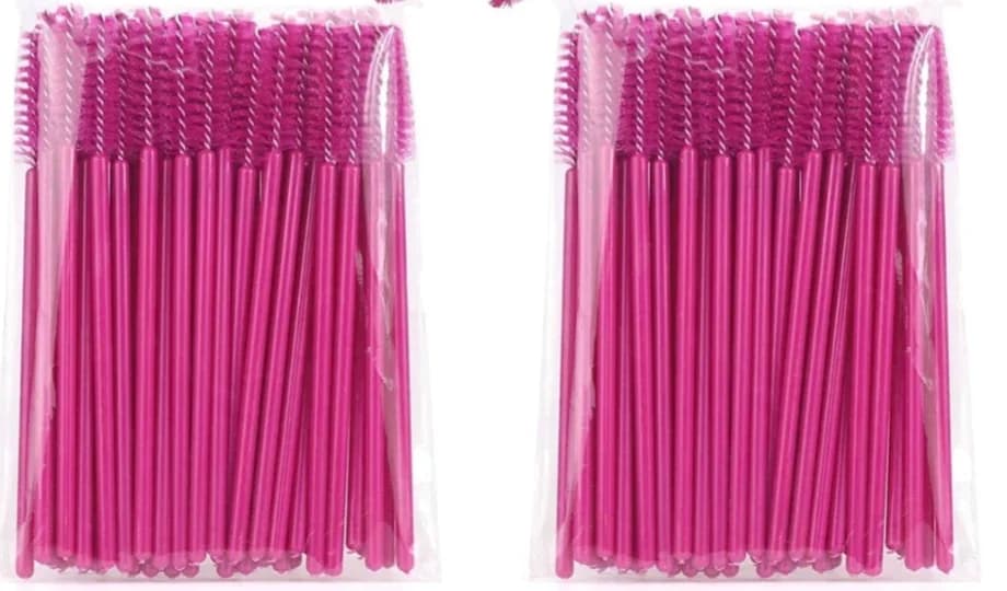 Wholesale 100pcs Makeup Disposable Micro Eyelash Brushes Spoolies For Eyelash Extension Lash Mascara Wands Combs Wholesale