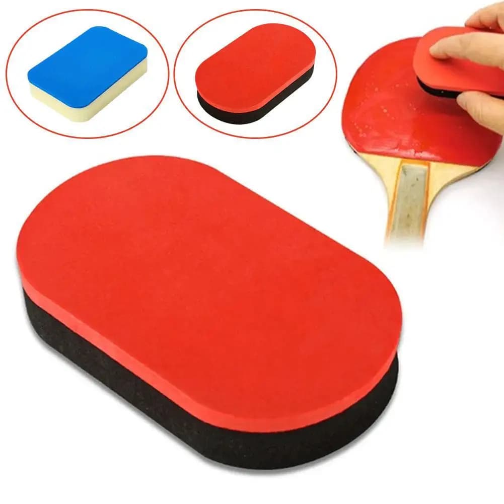 Clean and effortlessly care for your Pong racket with professional ping cleaning brush Pong and clean sponge ping rack