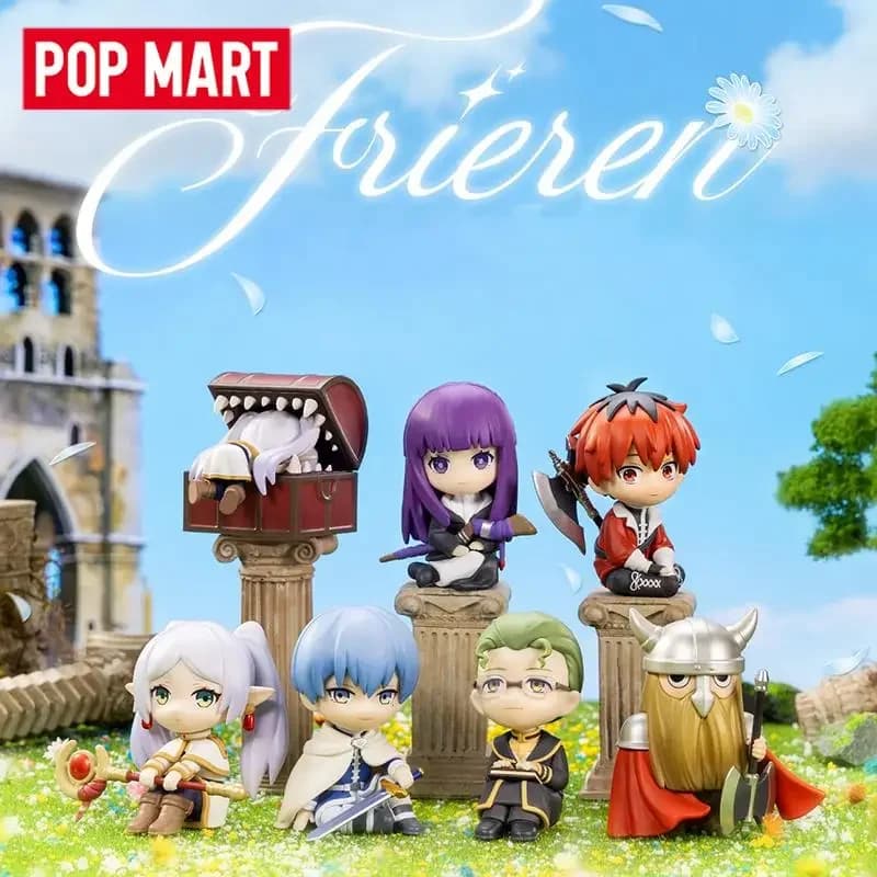 POP MART GONG FRIEREN Series - Blind Box Originale, Mystery Box, Busta a Sorpresa, Giocattoli, Bambole, Figure Anime Carine da Collezione