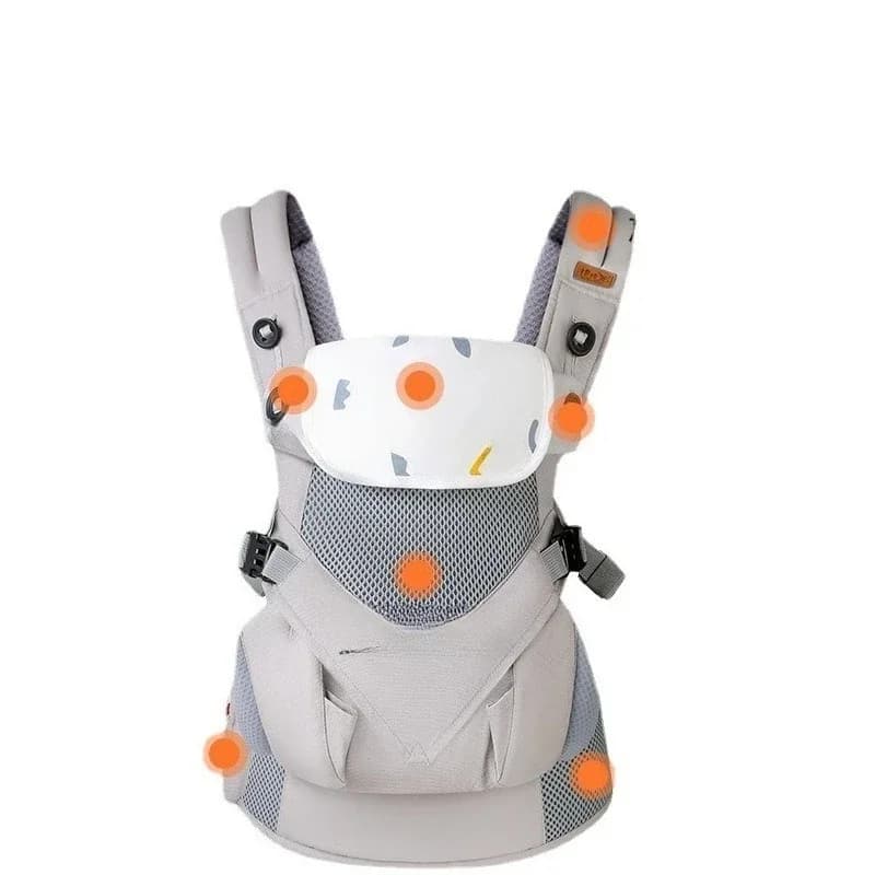 Marsupio porta bimbo multifunzione a tracolla per bambini, borsa da passeggio per neonati