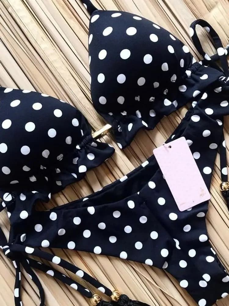 RUOTONGSEPT Sexy Print Bikini Set Swimwear Women's Swimwear Two-piece swimwear Brazilian bikini Beachwear Swimwear 2023 New