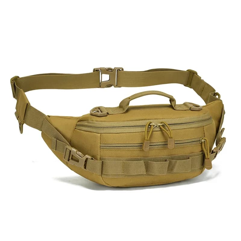 Waterproof Waist Pack for Men Stylish Crossbody Running Belt Bag with Pockets (Lightweight & Breathable for Gym/Outdoor)