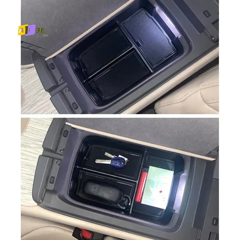 A03E-Car Scatola portaoggetti bracciolo centrale per NIO ET7 2022 Console centrale Vassoio Organizzatore Accessori Riordino