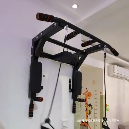 Wall mounted multifunctional traction bar, traction station, traction bar 1