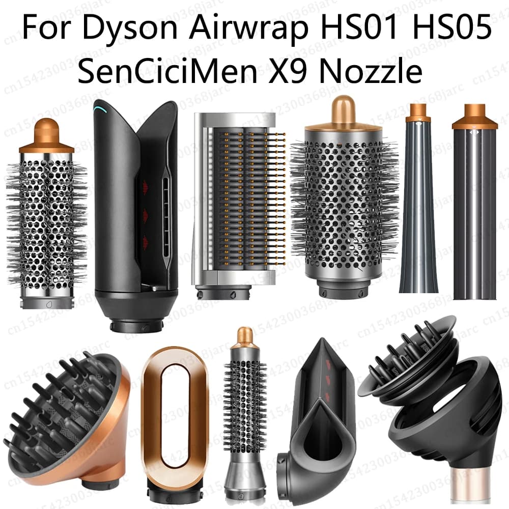 Accessories for Styler Hair, Automatic Dyson Airwrap HS01 HS05 Sencicimen X9, Hair Dryer Accessories, Multifunction Cylinder Pet