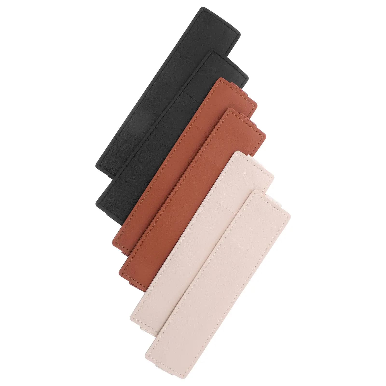 6 Pezzi di Fasce Elastiche Portapenna in PU per Quaderni, Organizer per Matite per Diari, Agende, Scuola, Ufficio e Studio