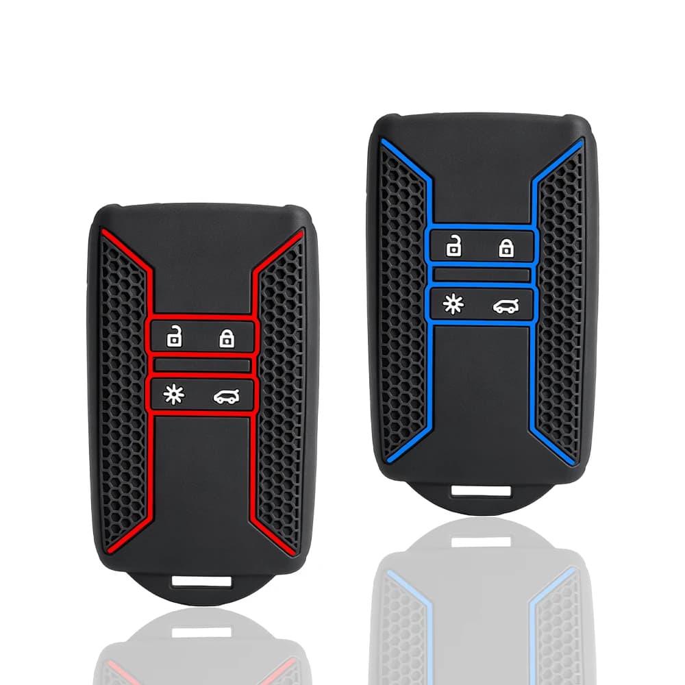 Silicone Car Remote Key Case Cover Shell for Dacia Sandero Card for Renault Koleos Captur Megane Clio Scenic Talisman Arkana