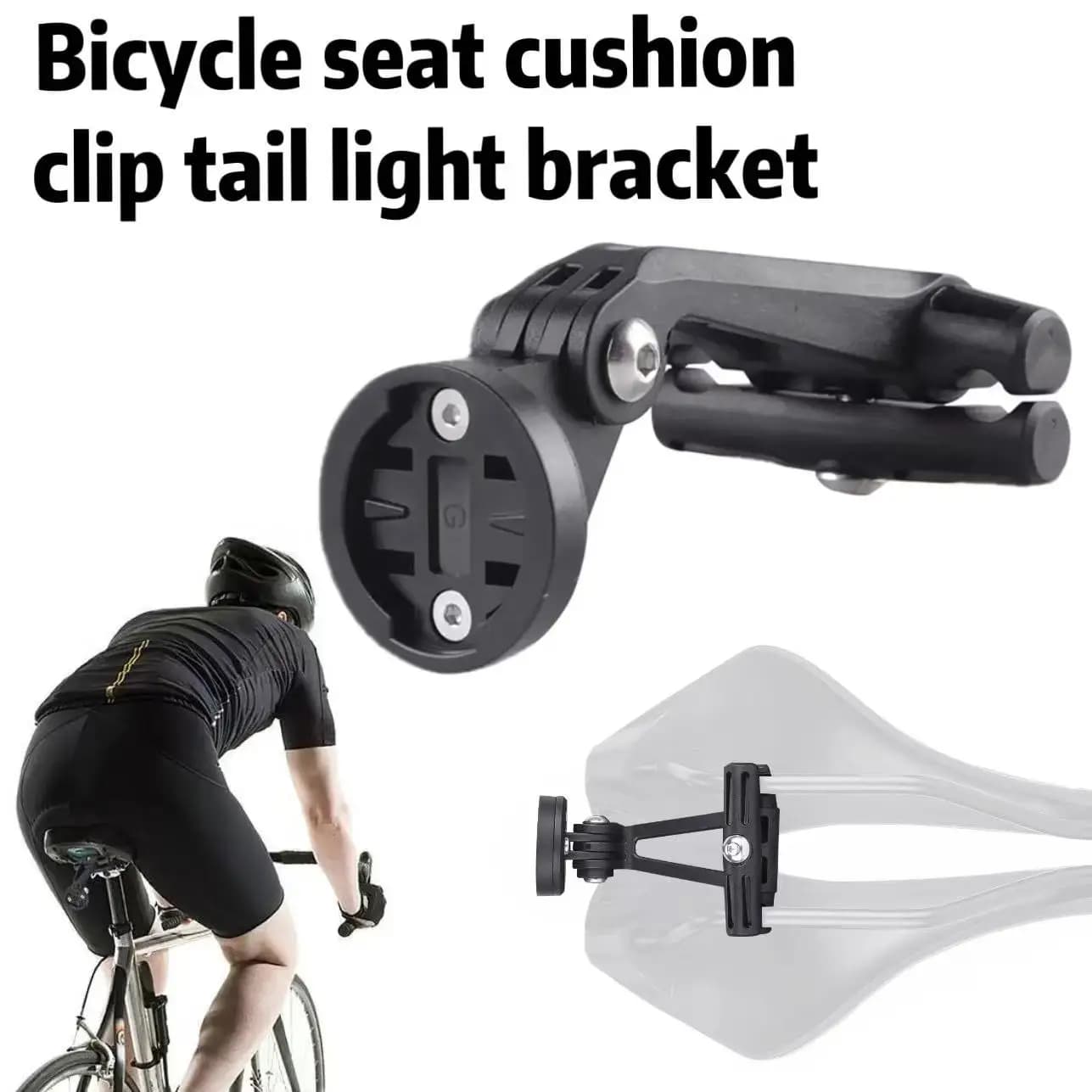 Support for bicycle saddle light, support for saddle mount, rear light installation, Garmin Varia radar for rear view RVR315 RTL510 51