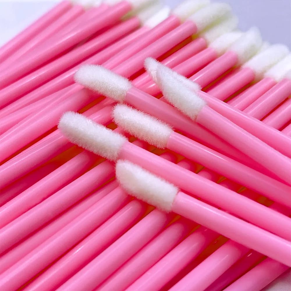 50/500PCS Disposable Lip Brush Eyelash Extension Makeup Brushes Eyelash Extension Mascara Applicator Lipsticks Cosmetic Tools