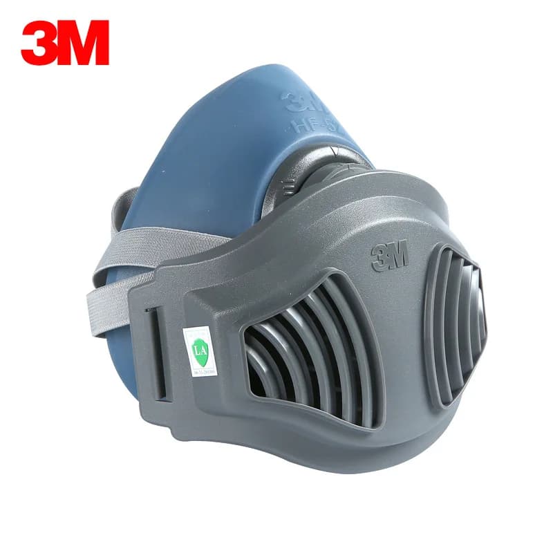3M Silicone HF-52 Maschera antigas Respiratore Maschera gel di silice Lavoro autentico KN95 Filtri 1703 Antipolvere Lucidatura Vernice protettiva