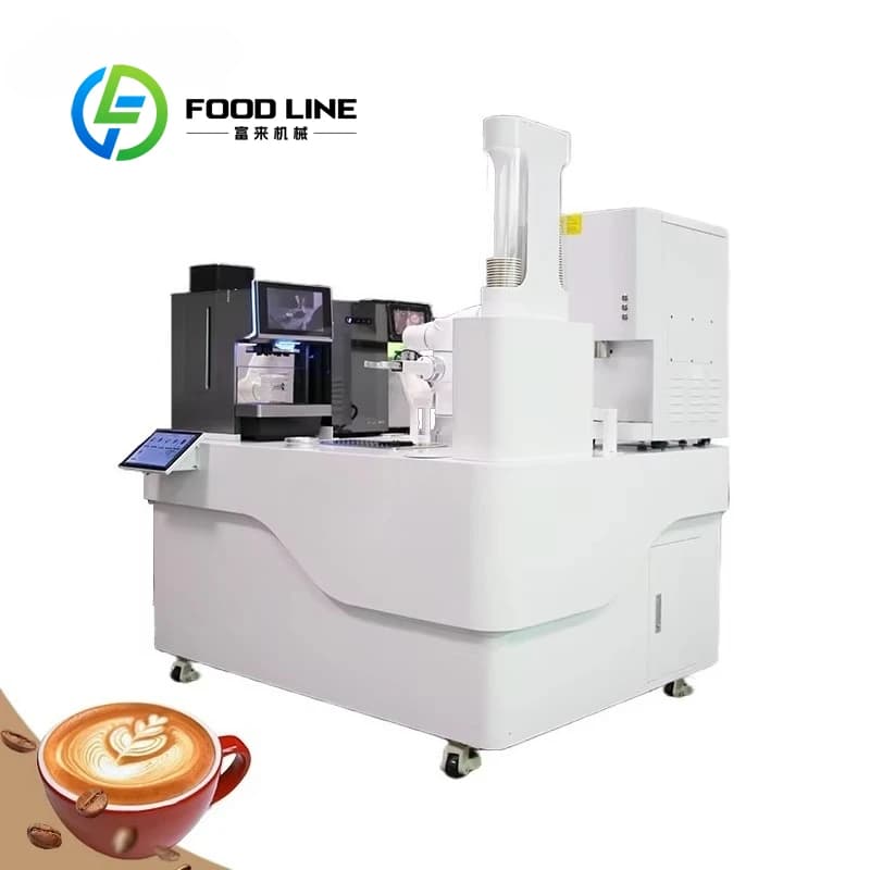 New Custom Product: 6 Axis Robotic Arm for Cafeteria, Made in China, Automatic Coffee Machine for Commercial Coffee for Catering
