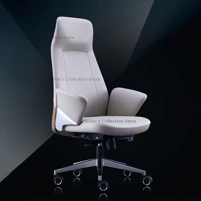 Sedia da gioco professionale per ufficio Sedia girevole direzionale dal design moderno con pelle sintetica prodotta in Cina