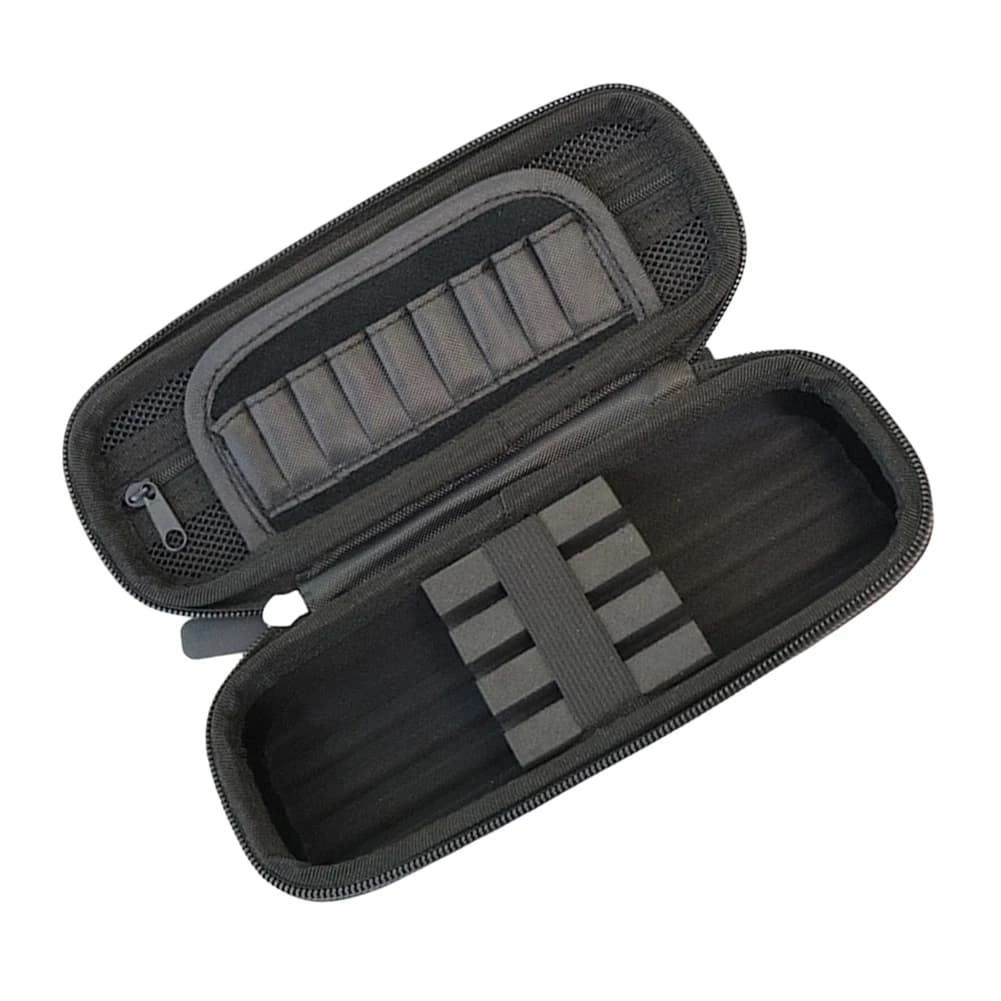 Scatola porta freccette in EVA, organizer per punte, custodia per trasporto per 3 freccette, aste, alette, punte e altri accessori