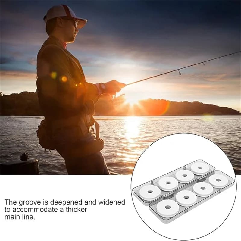 8/16 Foam Spool for Linger Winding, Fishing Box Accessories, Wire and Coil Protection Tool