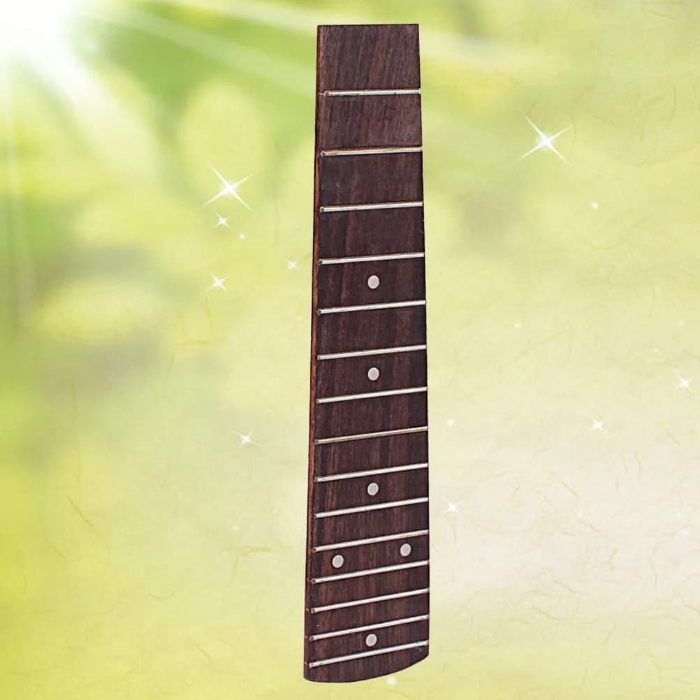 21 Inch Concert Ukulele Rosewood Fretboard Premium Dense Smooth Fingerboard for Hawaii Guitar Replacement Elegant Classic Wear