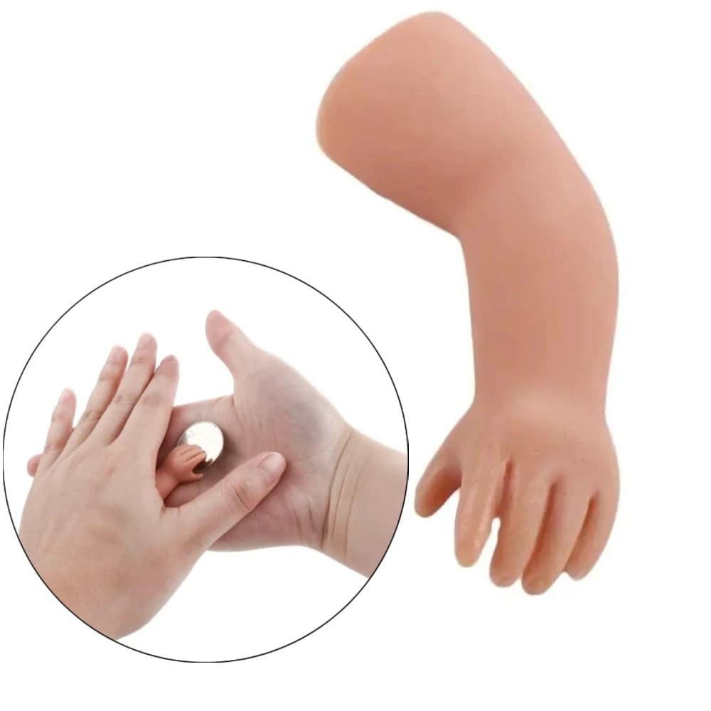 1 pz Nuovo Trucco Magico: La Piccola Mano - Scherzo e Gimmick per la Scomparsa delle Monete, Accessorio per Prestazioni da Vicino, Decorazione da Scrivania per Maghi