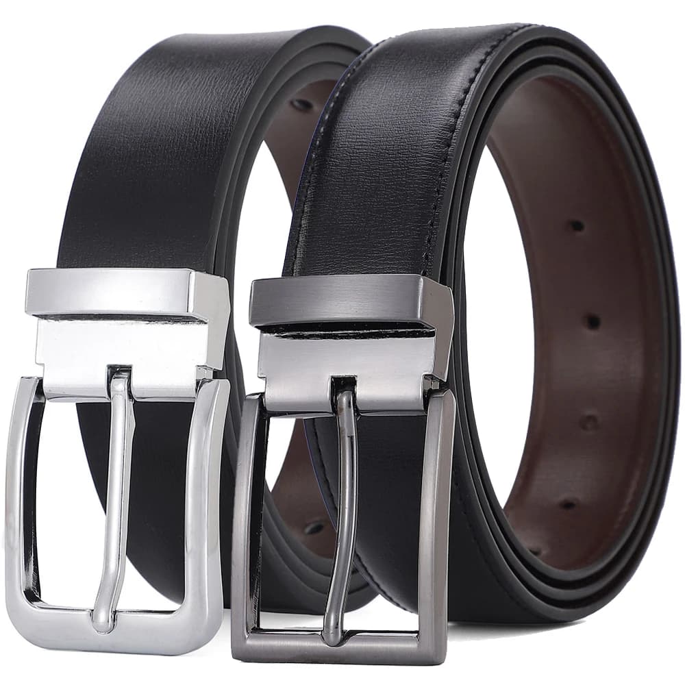 Pin Buckle Leather Belts for Men High Quality Men's Leather Belt Male Designer Waist Strap Man Jeans Fashion Luxury Brands 3.3cm