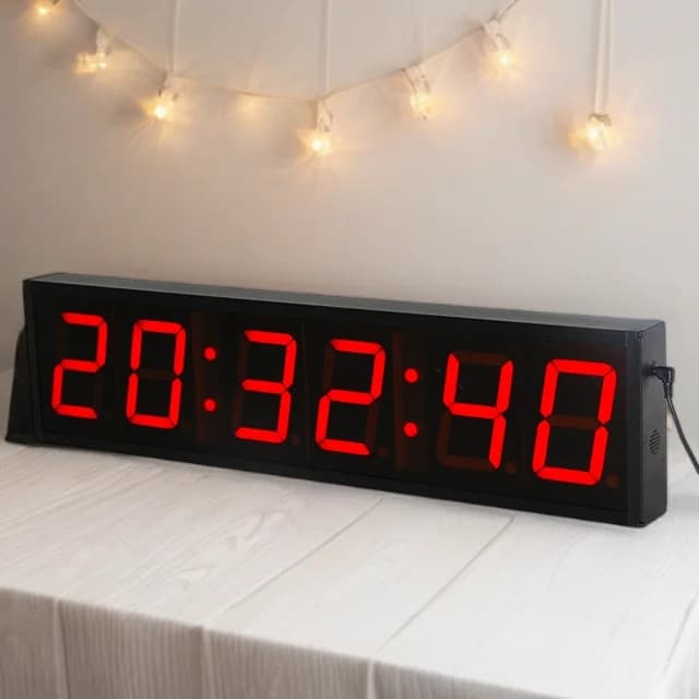 CP19 Widely Used Multifunctional Wall Clock Countdown Timer with Hour Minute Second Display Remote Control