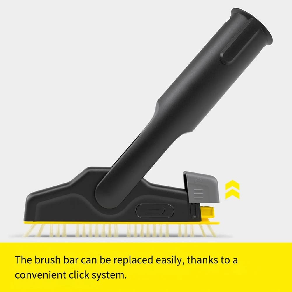 Efficient-For Karcher SC1-5 Set of brush strips compatible with steam broom for cleaning the maize XXL Comfortable accessories